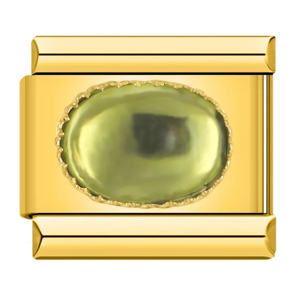 Olive Jade Oval