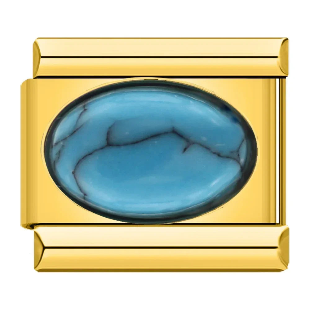 Turquoise Oval