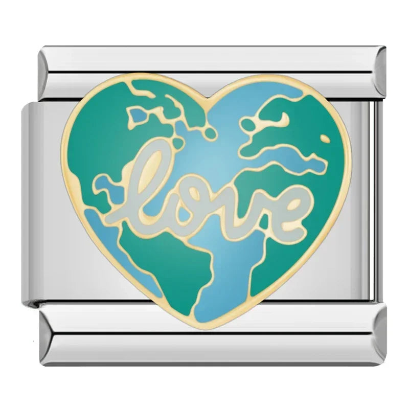 Heart with Earth & Love