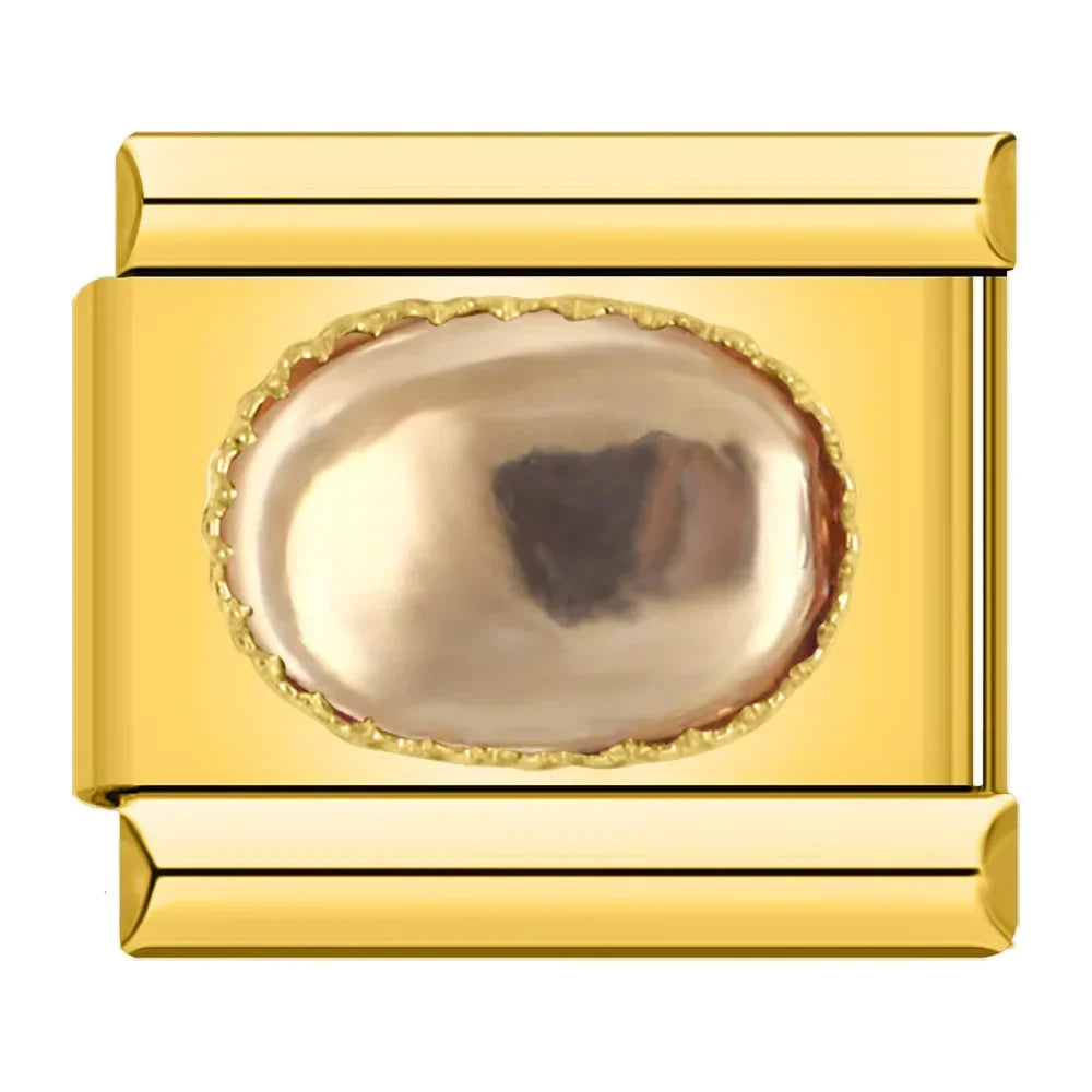 Golden Champagne Oval