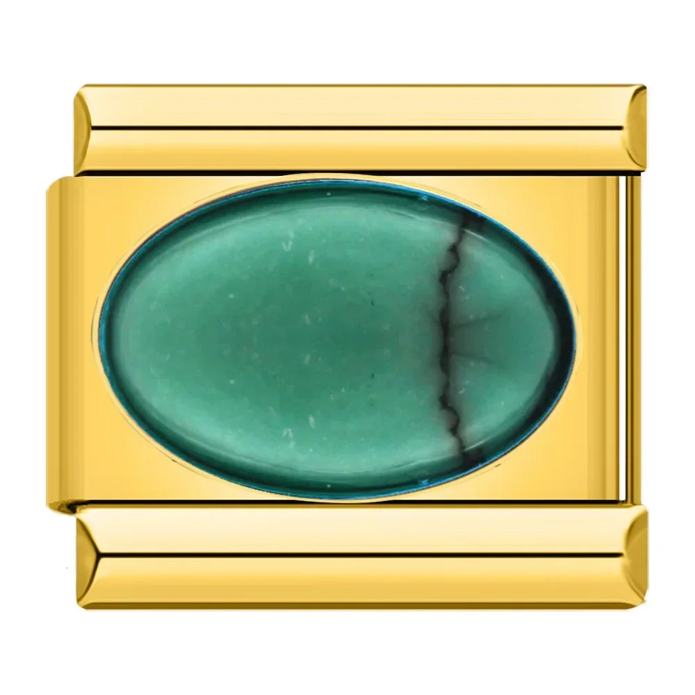 Green Jasper Oval